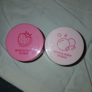 Bath & Body Works Strawberry and Bubblegum Lip Balm Duo